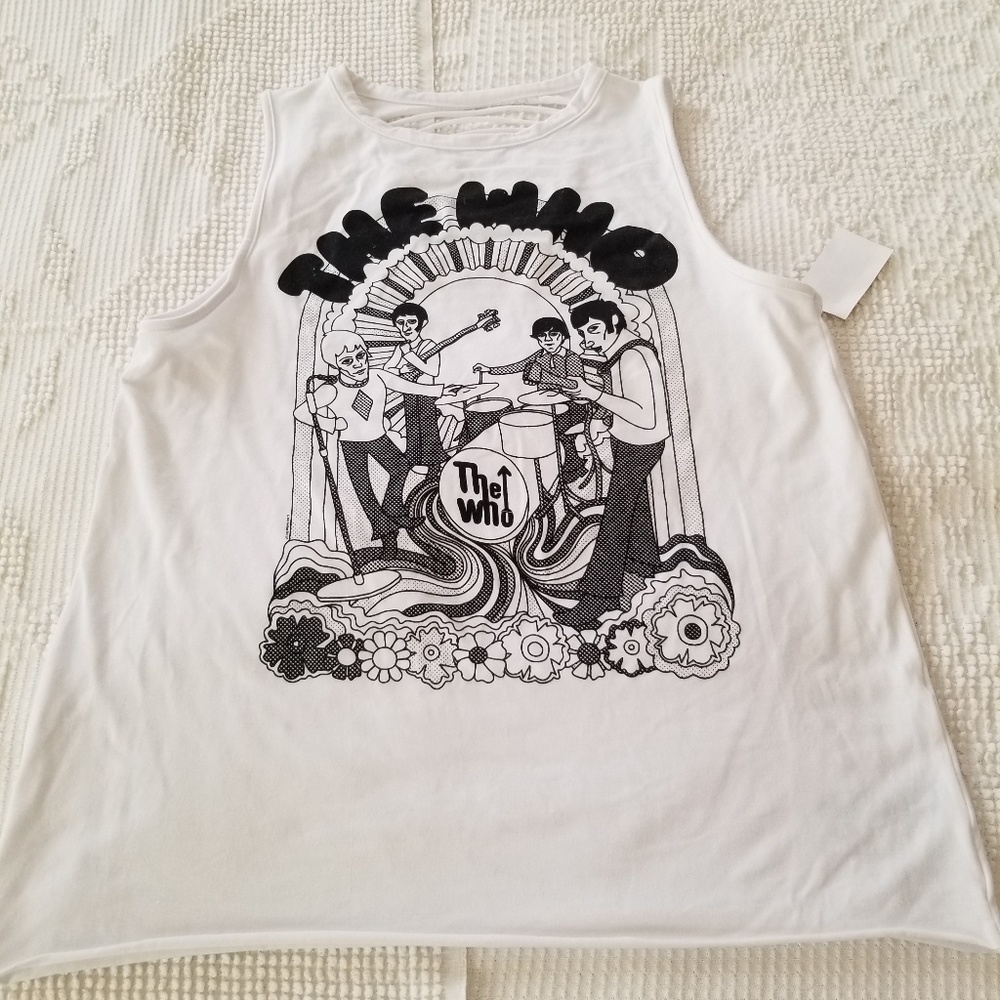The Who Tank Top Size Medium